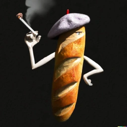 BAGFAG Coin: MEME Coin with French Humor – Baguette Smoking a Faguette