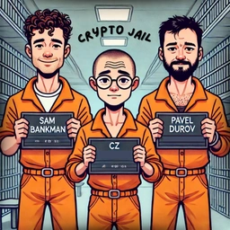 CryptoJail Coin: MEME Coin locking up crypto crooks, no escape