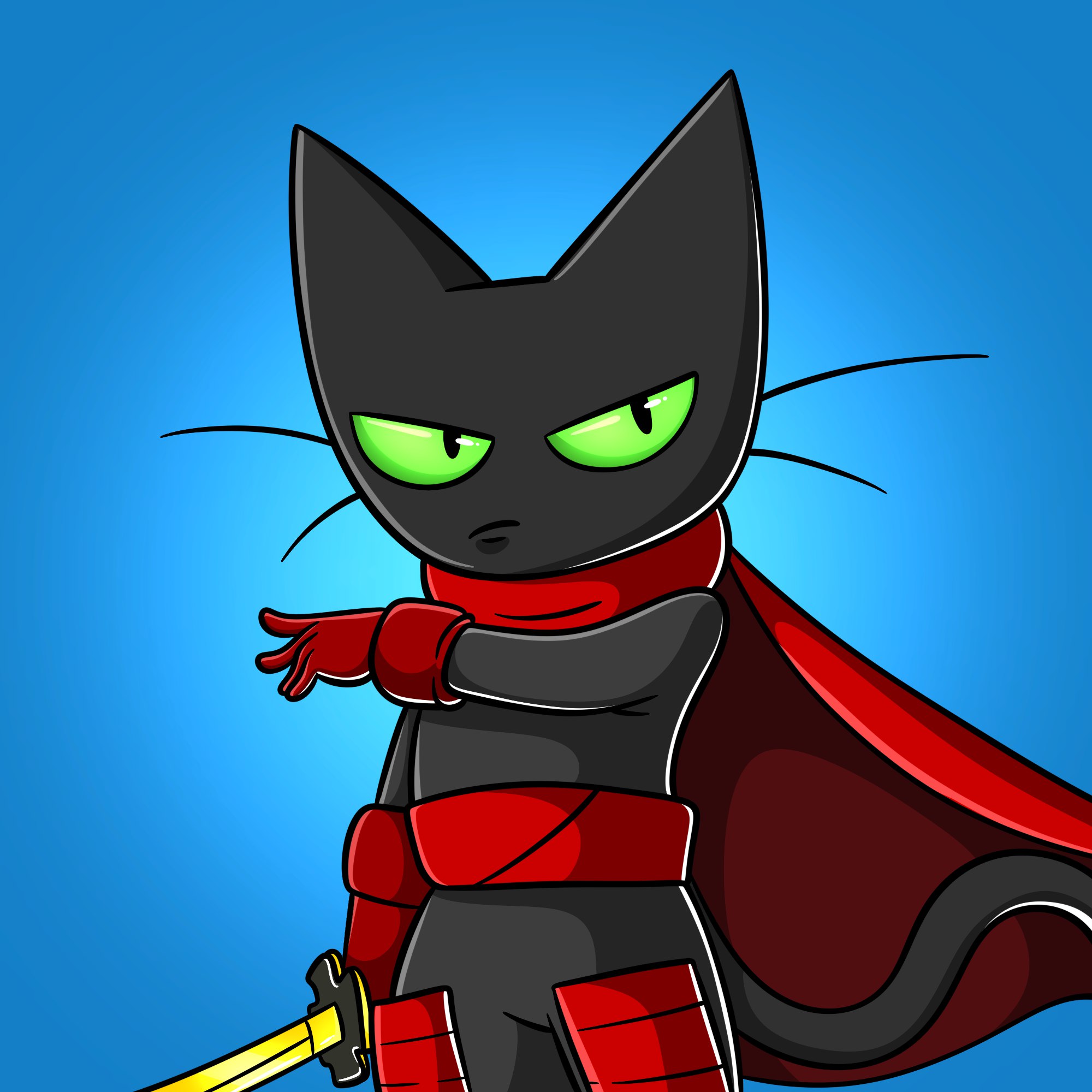 MAO Coin: MEME Coin inspired by Cartoon Network's ninja cat warrior