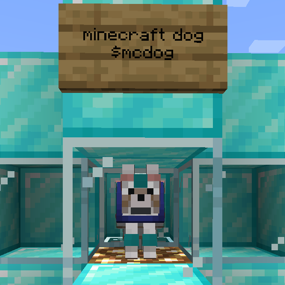 McDog Coin: Fun MEME Coin Inspired by Minecraft Dog - Join the Server!