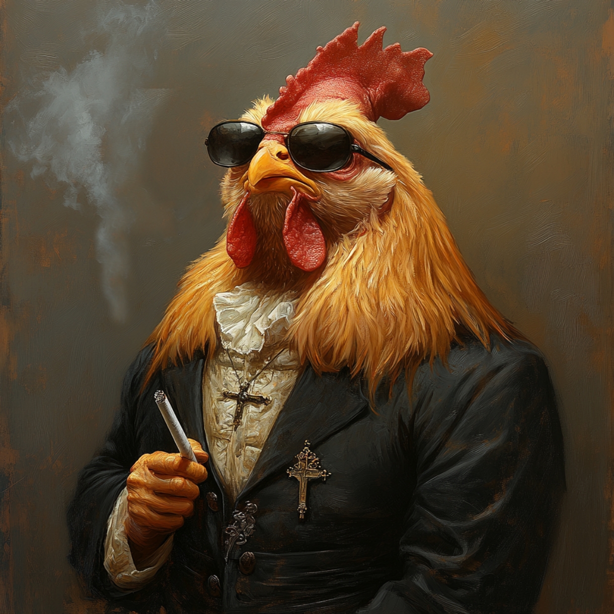 $MCP Coin: Unleash Chaos with Mafia Chicken Priest MEME Coin