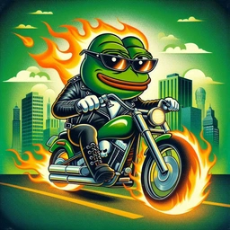 PEDER Coin: Join Pepe Ghost Rider on a thrilling ride through the neon-lit streets of Frogtown. A symbol of rebellion and heroism, this MEME Coin brings the thrill of freedom to the concrete world.