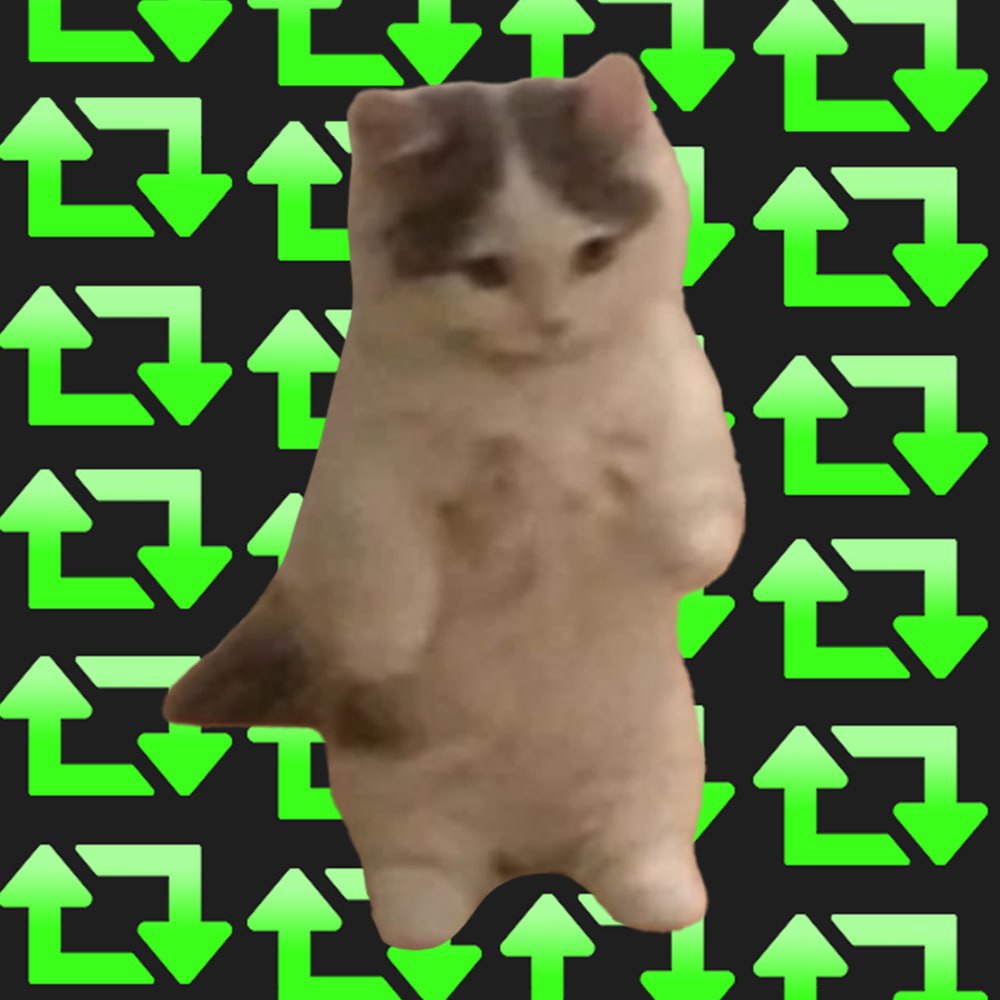 RCAT Coin: Ultimate MEME Coin for viral success. Join us in breaking the world record for most reposts on a single tweet with Repost Cat.