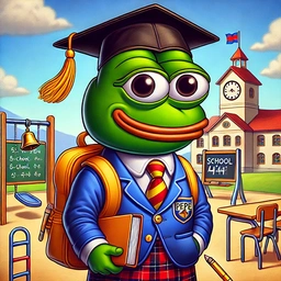 SCHOOL Coin: Pepe the Schoolkid MEME Coin Celebrating Nostalgic School Fun