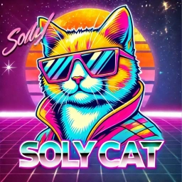 Soly CAT Coin: Hottest MEME Coin on Solana, Join the Retro 80s Vibe!